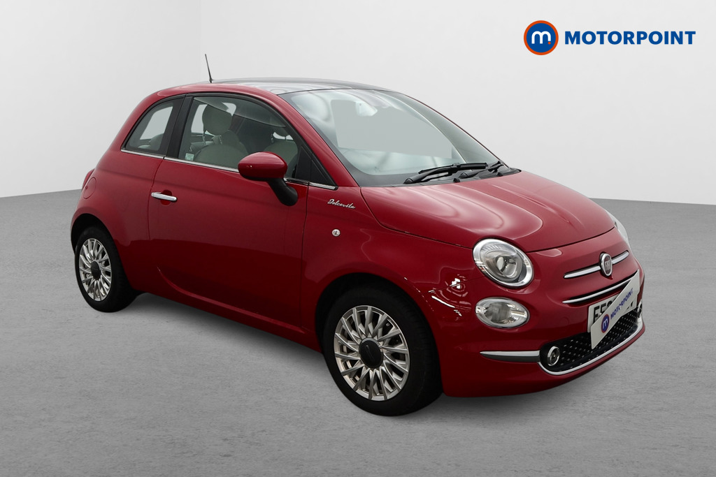 Fiat 500 Dolcevita Manual Petrol-Electric Hybrid Hatchback - Stock Number (1498263) - Drivers side front corner