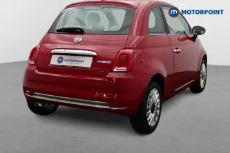 Fiat 500 Dolcevita Manual Petrol-Electric Hybrid Hatchback - Stock Number (1498263) - Drivers side rear corner