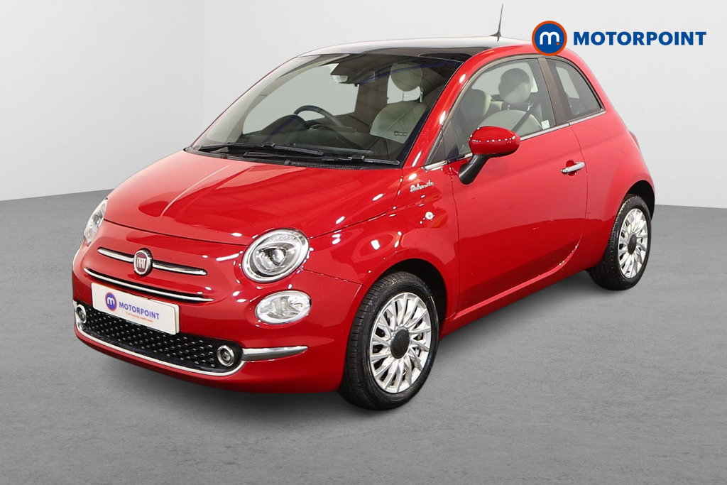 Fiat 500 Dolcevita Manual Petrol-Electric Hybrid Hatchback - Stock Number (1498272) - Passenger side front corner