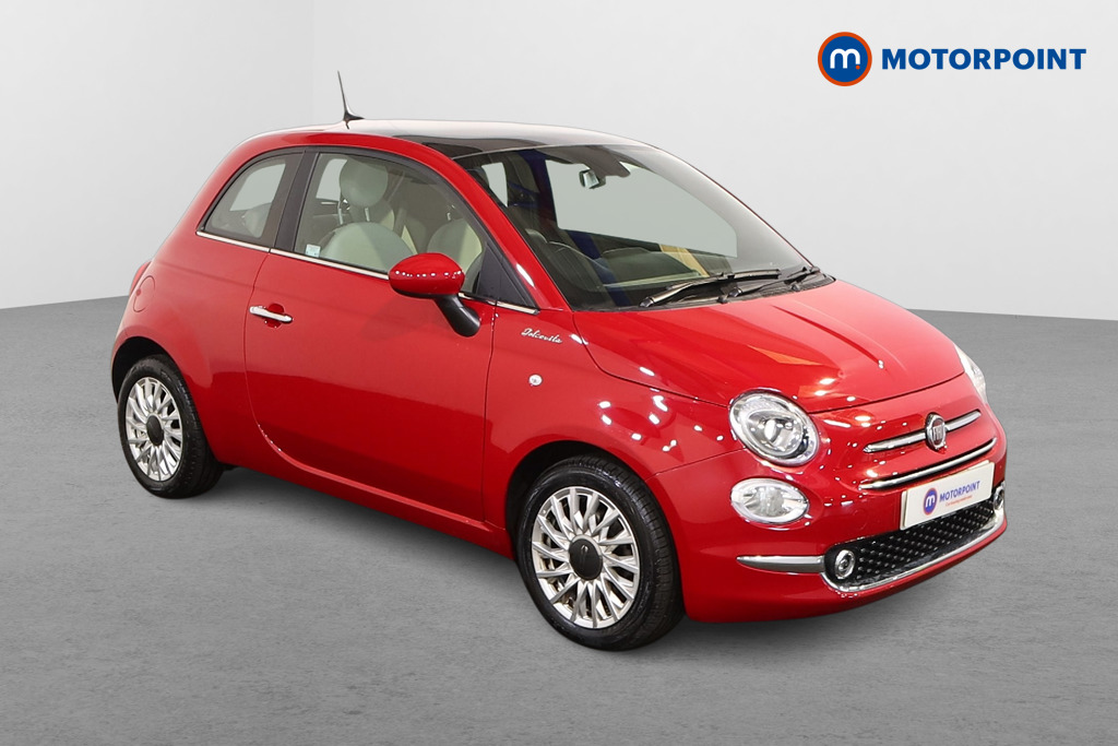 Fiat 500 Dolcevita Manual Petrol-Electric Hybrid Hatchback - Stock Number (1498272) - Drivers side front corner