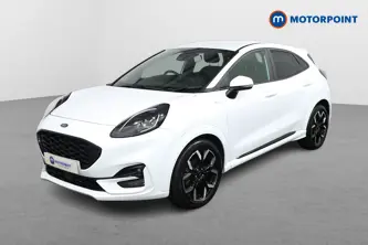 Ford Puma St-Line X Automatic Petrol-Electric Hybrid SUV - Stock Number (1498807) - Passenger side front corner