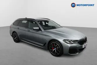 BMW 5 Series M Sport Automatic Petrol Plug-In Hybrid Estate - Stock Number (1498884) - Drivers side front corner