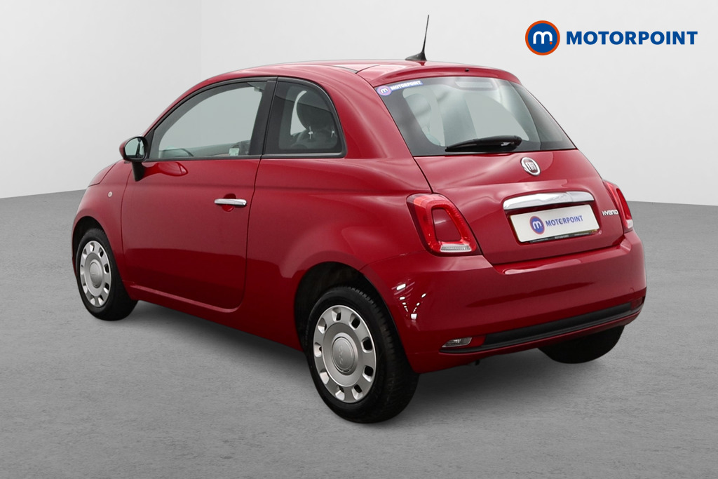 Fiat 500 POP Manual Petrol-Electric Hybrid Hatchback - Stock Number (1491420) - Passenger side rear corner