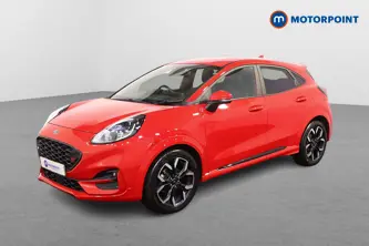 Ford Puma St-Line X Manual Petrol-Electric Hybrid SUV - Stock Number (1492264) - Passenger side front corner