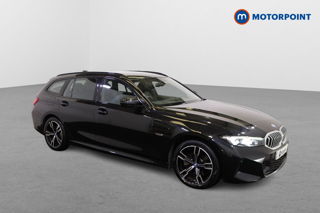 BMW 3 Series M Sport Automatic Petrol Plug-In Hybrid Estate - Stock Number (1494564) - Drivers side front corner