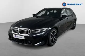 BMW 3 Series M Sport Automatic Petrol Plug-In Hybrid Estate - Stock Number (1494568) - Passenger side front corner