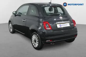 Fiat 500 Lounge Manual Petrol-Electric Hybrid Hatchback - Stock Number (1495399) - Passenger side rear corner