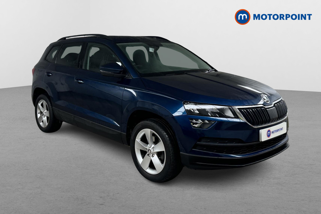 Skoda Karoq SE Manual Petrol SUV - Stock Number (1496414) - Drivers side front corner