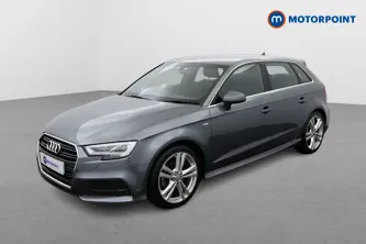 Audi A3 S Line Manual Petrol Hatchback - Stock Number (1497252) - Passenger side front corner