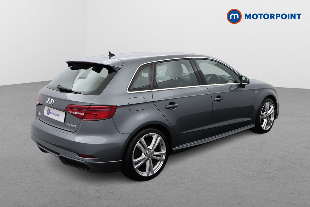 Audi A3 S Line Manual Petrol Hatchback - Stock Number (1497252) - Drivers side rear corner