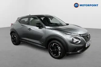 Nissan Juke N-Connecta Automatic Petrol-Electric Hybrid SUV - Stock Number (1497404) - Drivers side front corner