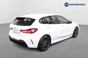 BMW 1 Series M Sport Manual Petrol Hatchback - Stock Number (1498945) - Drivers side rear corner