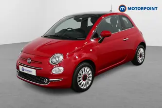 Fiat 500 RED Manual Petrol-Electric Hybrid Hatchback - Stock Number (1501116) - Passenger side front corner