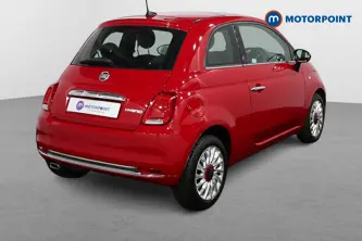 Fiat 500 RED Manual Petrol-Electric Hybrid Hatchback - Stock Number (1501116) - Drivers side rear corner