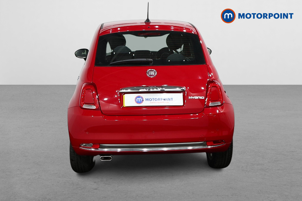 Fiat 500 RED Manual Petrol-Electric Hybrid Hatchback - Stock Number (1501116) - Rear bumper