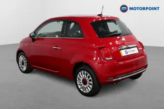 Fiat 500 RED Manual Petrol-Electric Hybrid Hatchback - Stock Number (1501116) - Passenger side rear corner