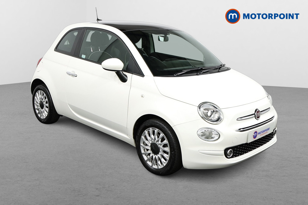 Fiat 500 Lounge Manual Petrol-Electric Hybrid Hatchback - Stock Number (1501391) - Drivers side front corner