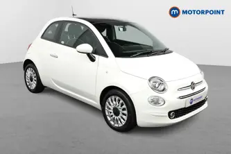 Fiat 500 Lounge Manual Petrol-Electric Hybrid Hatchback - Stock Number (1501391) - Drivers side front corner