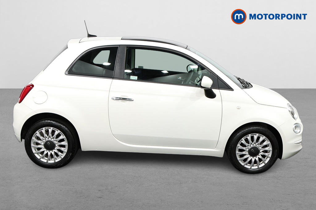 Fiat 500 Lounge Manual Petrol-Electric Hybrid Hatchback - Stock Number (1501391) - Drivers side