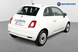 Fiat 500 Lounge Manual Petrol-Electric Hybrid Hatchback - Stock Number (1501391) - Drivers side rear corner