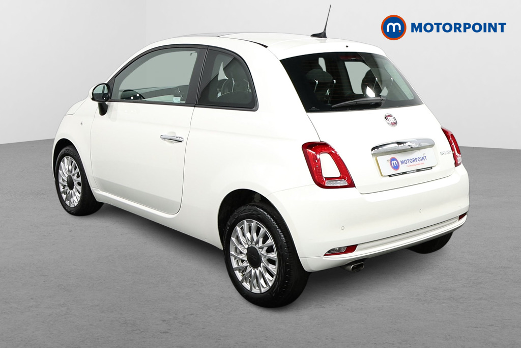 Fiat 500 Lounge Manual Petrol-Electric Hybrid Hatchback - Stock Number (1501391) - Passenger side rear corner