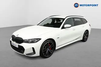 BMW 3 Series M Sport Automatic Petrol Plug-In Hybrid Estate - Stock Number (1484155) - Passenger side front corner