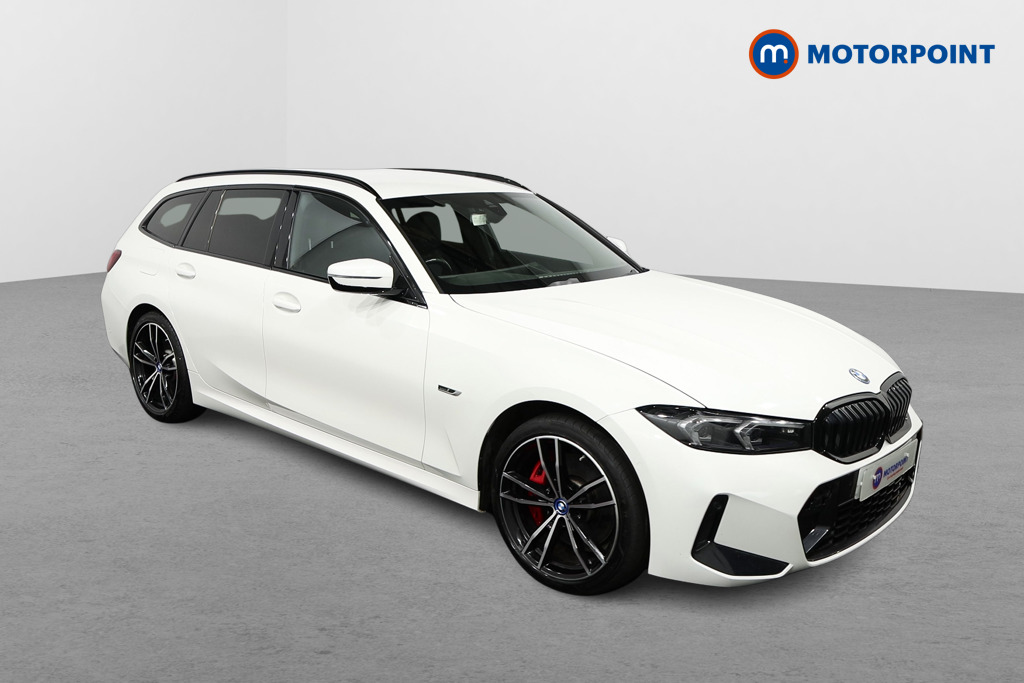 BMW 3 Series M Sport Automatic Petrol Plug-In Hybrid Estate - Stock Number (1484155) - Drivers side front corner