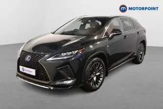 Lexus RX F-Sport Automatic Petrol-Electric Hybrid SUV - Stock Number (1487216) - Passenger side front corner