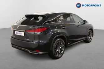 Lexus RX F-Sport Automatic Petrol-Electric Hybrid SUV - Stock Number (1487216) - Drivers side rear corner