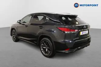 Lexus RX F-Sport Automatic Petrol-Electric Hybrid SUV - Stock Number (1487216) - Passenger side rear corner