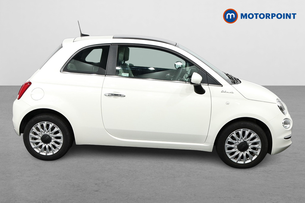 Fiat 500 Dolcevita Manual Petrol-Electric Hybrid Hatchback - Stock Number (1491119) - Drivers side