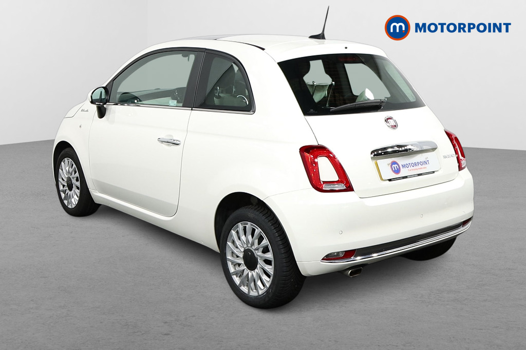 Fiat 500 Dolcevita Manual Petrol-Electric Hybrid Hatchback - Stock Number (1491119) - Passenger side rear corner