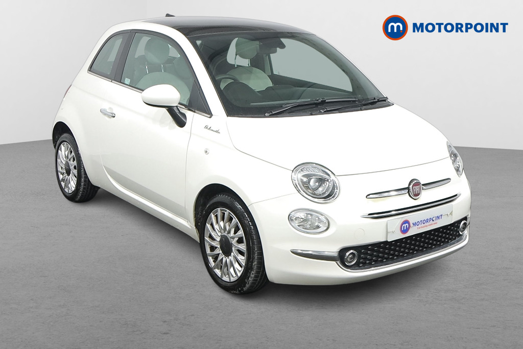 Fiat 500 Dolcevita Manual Petrol-Electric Hybrid Hatchback - Stock Number (1491128) - Drivers side front corner