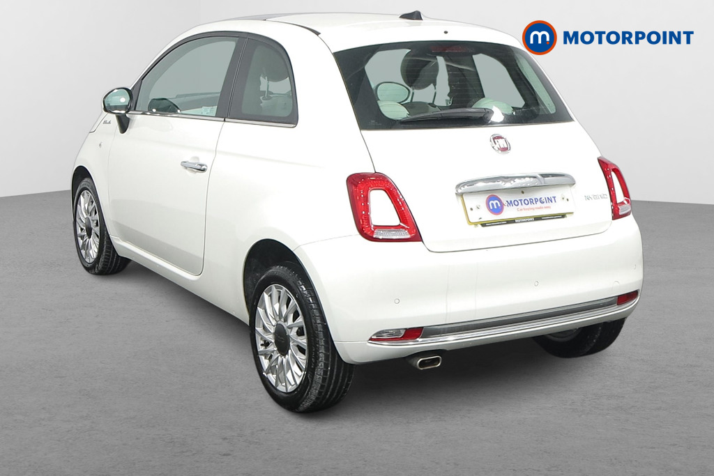 Fiat 500 Dolcevita Manual Petrol-Electric Hybrid Hatchback - Stock Number (1491128) - Passenger side rear corner