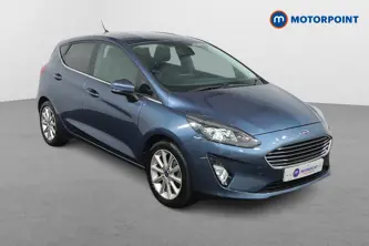 Ford Fiesta Titanium Manual Petrol-Electric Hybrid Hatchback - Stock Number (1491624) - Drivers side front corner