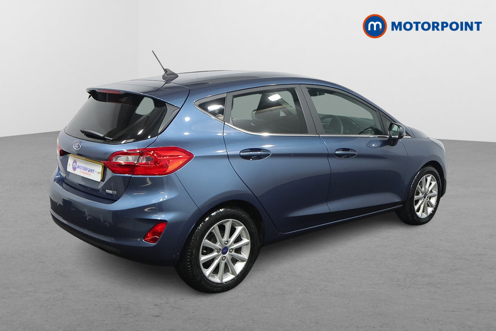 Ford Fiesta Titanium Manual Petrol-Electric Hybrid Hatchback - Stock Number (1491624) - Drivers side rear corner