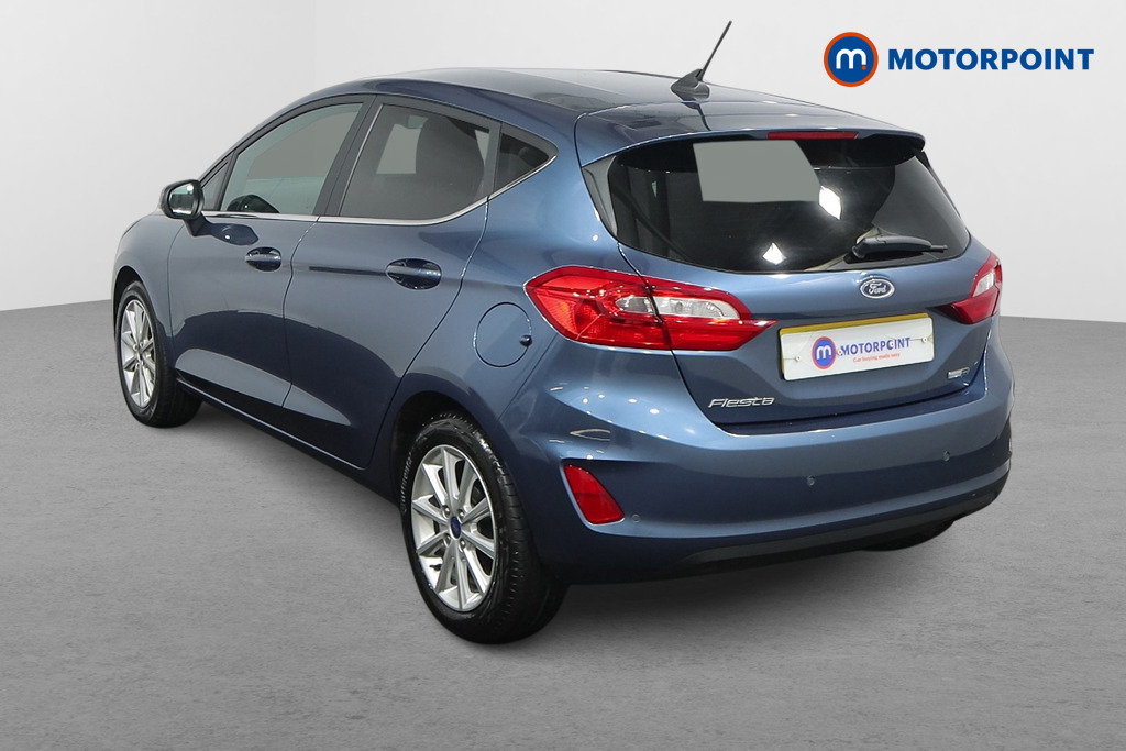 Ford Fiesta Titanium Manual Petrol-Electric Hybrid Hatchback - Stock Number (1491624) - Passenger side rear corner