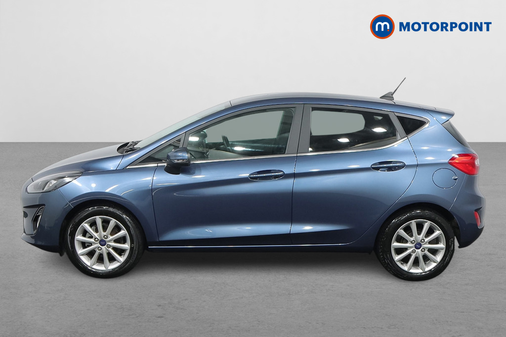 Ford Fiesta Titanium Manual Petrol-Electric Hybrid Hatchback - Stock Number (1491624) - Passenger side