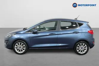 Ford Fiesta Titanium Manual Petrol-Electric Hybrid Hatchback - Stock Number (1491624) - Passenger side