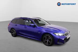 BMW 3 Series M Sport Automatic Petrol Plug-In Hybrid Estate - Stock Number (1494569) - Drivers side front corner