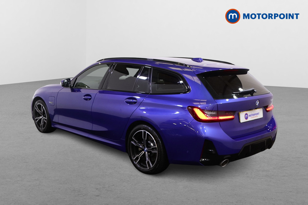 BMW 3 Series M Sport Automatic Petrol Plug-In Hybrid Estate - Stock Number (1494569) - Passenger side rear corner