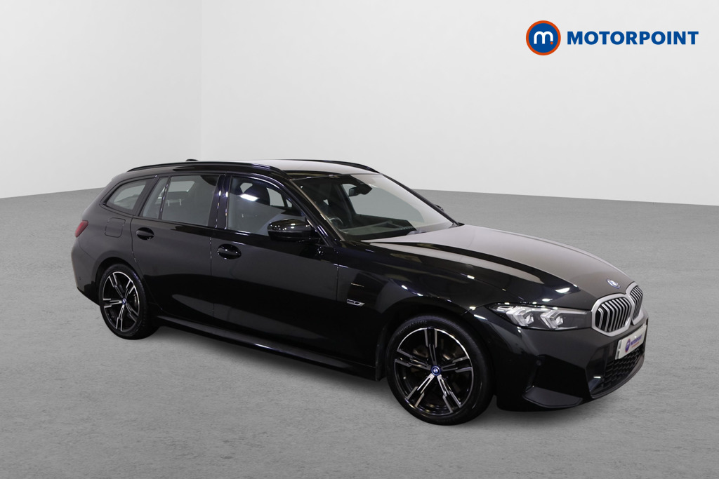 BMW 3 Series M Sport Automatic Petrol Plug-In Hybrid Estate - Stock Number (1494575) - Drivers side front corner