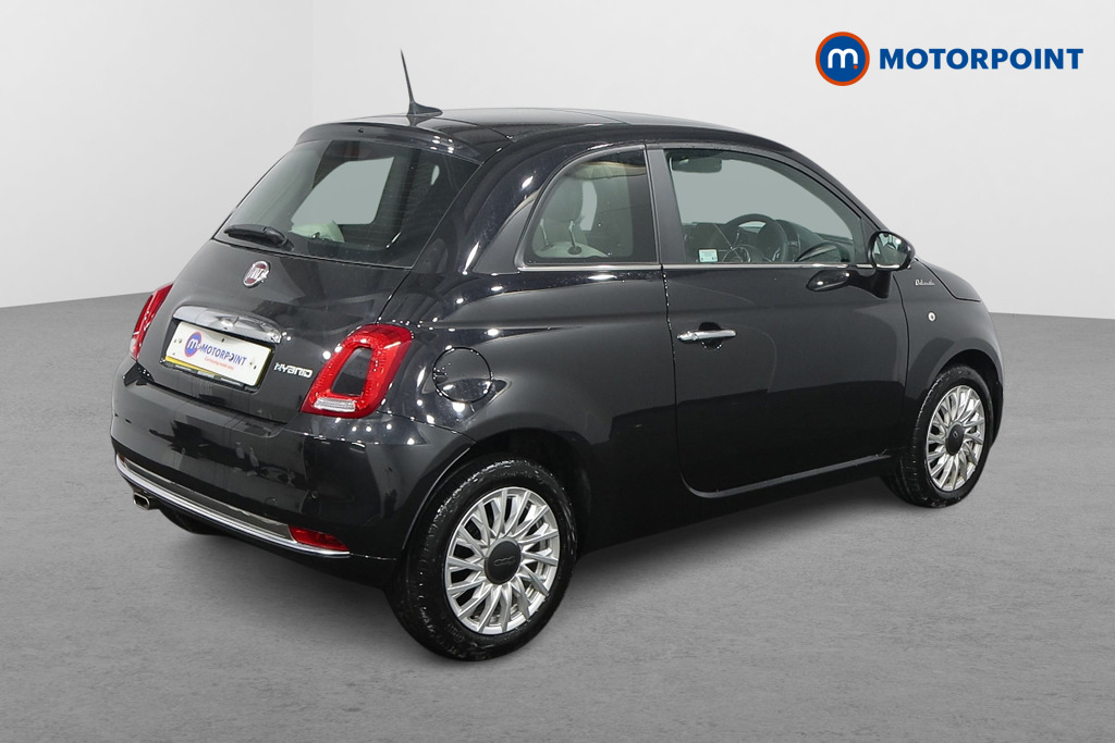 Fiat 500 Dolcevita Manual Petrol-Electric Hybrid Hatchback - Stock Number (1495135) - Drivers side rear corner