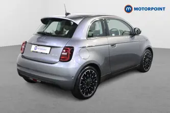 Fiat 500 La Prima Automatic Electric Hatchback - Stock Number (1495314) - Drivers side rear corner