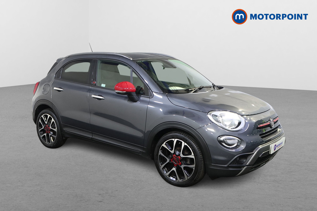 Fiat 500X RED Manual Petrol SUV - Stock Number (1495793) - Drivers side front corner