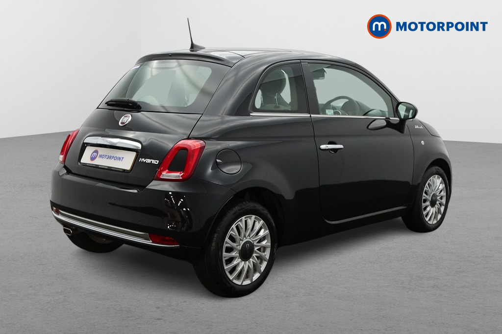 Fiat 500 Dolcevita Manual Petrol-Electric Hybrid Hatchback - Stock Number (1498271) - Drivers side rear corner