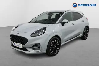 Ford Puma St-Line X Automatic Petrol-Electric Hybrid SUV - Stock Number (1498773) - Passenger side front corner