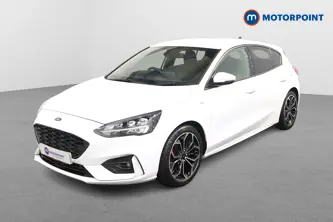 Ford Focus St-Line X Edition Manual Petrol-Electric Hybrid Hatchback - Stock Number (1500347) - Passenger side front corner