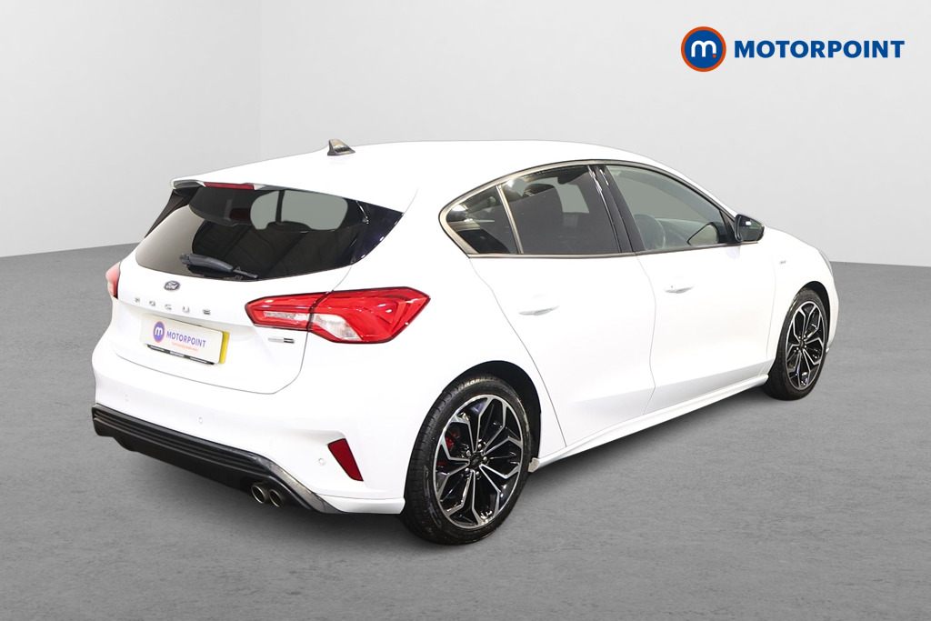 Ford Focus St-Line X Edition Manual Petrol-Electric Hybrid Hatchback - Stock Number (1500347) - Drivers side rear corner