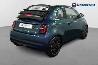 Fiat 500 La Prima Automatic Electric Convertible - Stock Number (1500444) - Drivers side rear corner